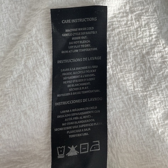 Buffalo David Bitton Squareneck Floral Cropped Blouse Size M - Picture 5 of 6